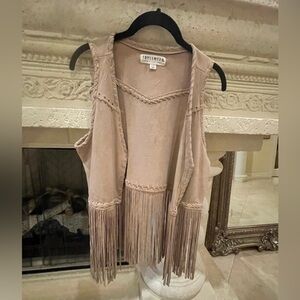 Beautiful microsuede western vest